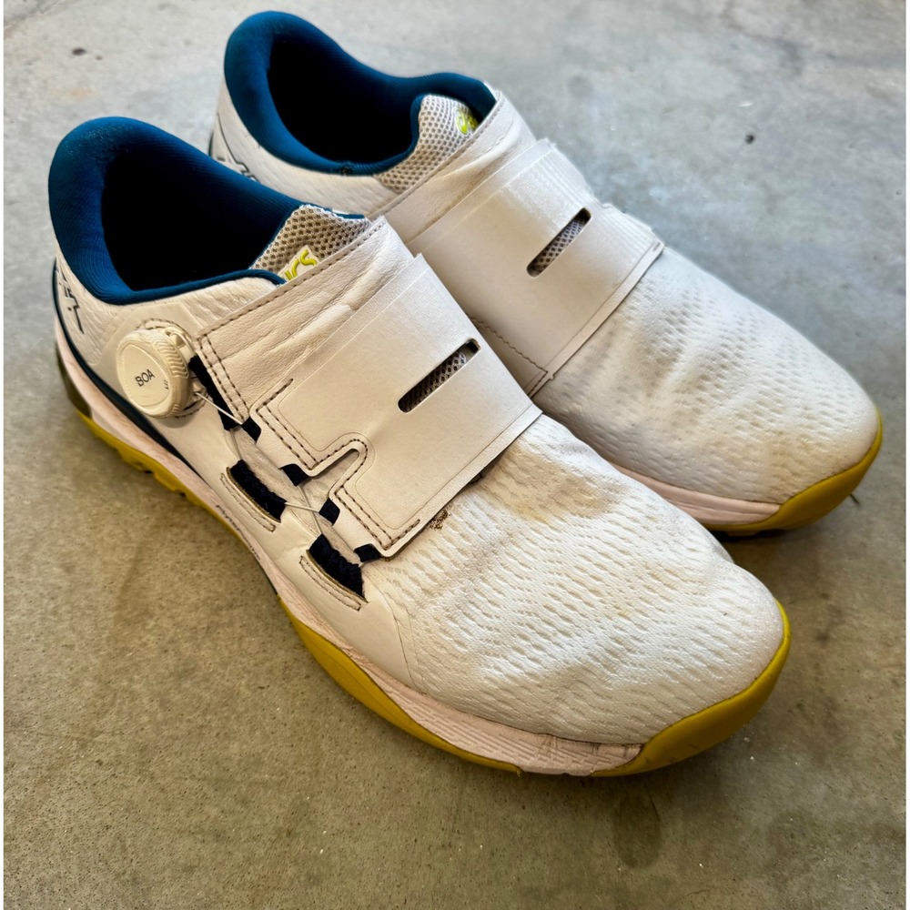 Asics Gel-Ace Pro 5 BOA Golf Shoes Mens 11 White Midnight FlyteFoam